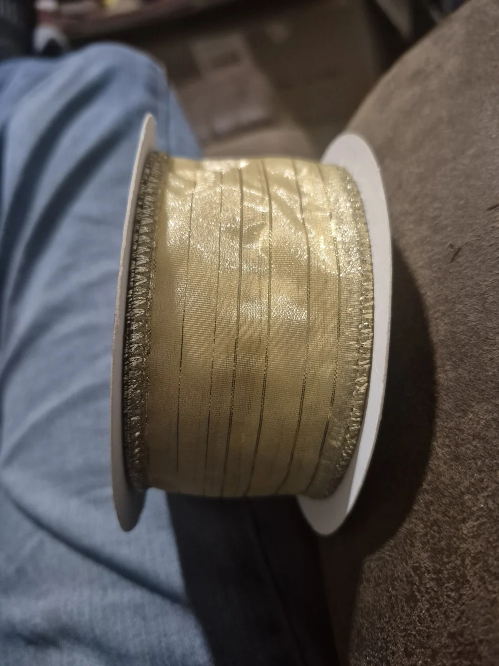 14 Enchanted Forest Holiday Ribbon Spools - See Pictures And Description